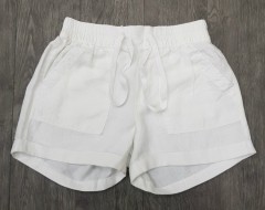 Just Jeans Ladies Short (WHITE) (8 to 14 )
