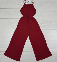 MOJO - MOJO Ladies Jumpsuit (MAROON) (S - M - L - XL) 