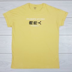 Defacto Mens T-Shirt (YELLOW) (XS - S - M - L - XL )
