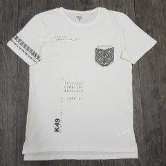 Defacto Mens T-Shirt (WHITE) (S - M - L) 
