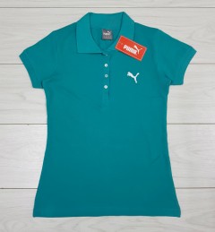 PUMA Ladies Polo Shirt (GREEN) (S - M - L - XL )