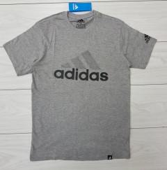 ADIDAS Mens T-Shirt (GRAY) (S - M - L - XL )