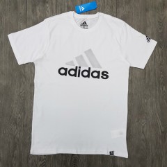 ADIDAS Mens T-Shirt (WHITE) (S - M - L - XL ) 