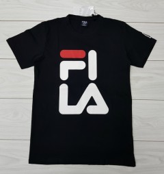 FILA Mens T-Shirt (BLACK) (S - M - L - XL ) 