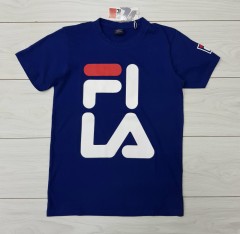 FILA  Mens T-Shirt (BLUE) (S - M - L - XL) 