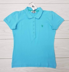 U.S. POLO ASSN Ladies T-Shirt (LIGHT BLUE) (S - M - L - XL)