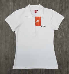 NIKE Ladies T-Shirt (WHITE) (S - M - L - XL )