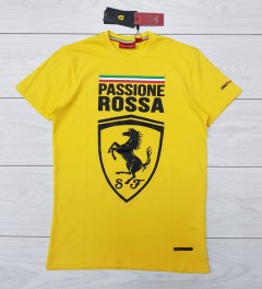 FERRARI Mens T-Shirt (YELLOW) (S - M - L - XL - XXL)