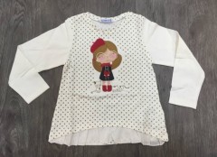 PM Girls Long Sleeved Shirt (PM) (12 to 24 Months)