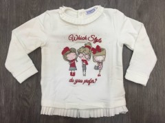 PM Girls Long Sleeved Shirt (PM) (12 to 24 Months)