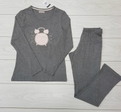 inextenso Ladies Pyjama Set (GRAY) (S - M - L - XL)