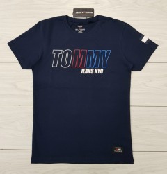 TOMMY - HILFIGER Mens T-Shirt (NAVY) (S - M - L - XL )