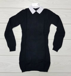 TERRANOVA Ladies Long Sweater (GRAY) (XS - S - M - L)
