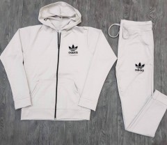 ADIDAS Ladies Sweatshirt And Pants (WHITE) (M - L - XL)