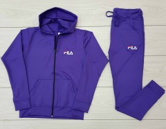 FILA Ladies Sweatshirt And Pants (BLUE) (M - L - XL)