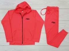 FILA Ladies Sweatshirt And Pants (ORANGE) (M - L - XL)