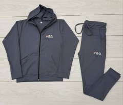 FILA Ladies Sweatshirt And Pants (GRAY) (M - L - XL)