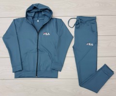 FILA Ladies Sweatshirt And Pants (BLUE) (M - L - XL) 