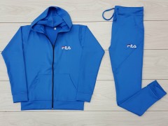 FILA Ladies Sweatshirt And Pants (BLUE) (M - L - XL) 