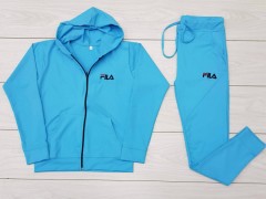 FILA Ladies Sweatshirt And Pants (LIGHT BLUE) (M - L - XL)