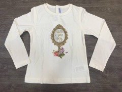 PM Girls Long Sleeved Shirt (PM) ( 2 to 9 Years ) 
