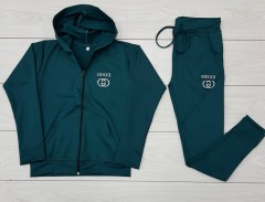 GUCCI Ladies Sweatshirt And Pants (GREEN) (M - L - XL)