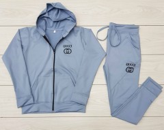 GUCCI Ladies Sweatshirt And Pants (BLUE) (M - L - XL) 