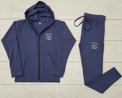 GUCCI Ladies Sweatshirt And Pants (NAVY) (M - L - XL) 