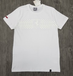 PUMA  Mens T-Shirt (WHITE) (S - M - L - XL )