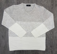 famock Mens Long Sleeved Shirt (GRAY) (M - L - XL)