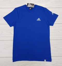 ADIDAS Mens T-Shirt (BLUE) (S - M - L - XL ) 