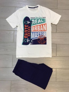 PM Boys T-Shirt And Shorts Set (PM) (8 to 14 Years)
