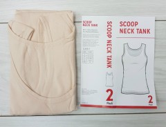 Ladies 2 Pcs Tank Top Pack (LIGHT PINK) (S - M - L - XL - XXL ) 