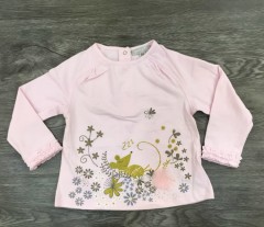 PM Girls Long Sleeved Shirt (PM) (12 to 18 Months)