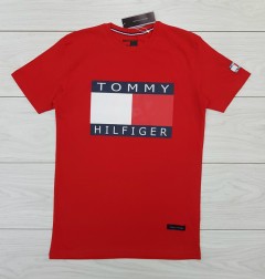 TOMMY - HILFIGER Mens T-Shirt (RED) (S - M - L - XL )