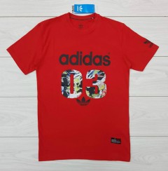 ADIDAS Mens T-Shirt (RED) (S - M - L - XL) 