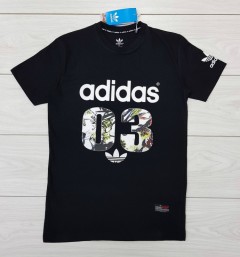 ADIDAS Mens T-Shirt (BLACK) (S - M - L - XL )