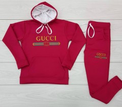 GUCCI Ladies Sweatshirt And Pants (PINK) (M - L - XL)