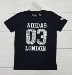 ADIDAS Mens T-Shirt (BLACK) (M - L - XL )