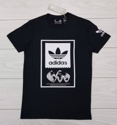 ADIDAS  Mens T-Shirt (BLACK) (S - M - L - XL ) 