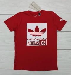 ADIDAS Mens T-Shirt (RED) (M - L - XL )