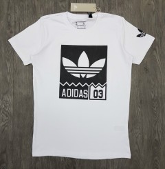 ADIDAS Mens T-Shirt (WHITE) (S - M - L - XL ) 