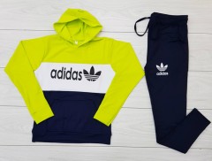 ADIDAS Ladies Sweatshirt And Pants (NAVY) (M - L - XL) 