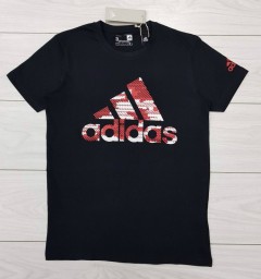 ADIDAS Mens T-Shirt (BLACK) (S - M - L - XL ) 