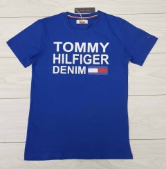 TOMMY - HILFIGER Mens T-Shirt (BLUE) (S - M - L - XL ) 