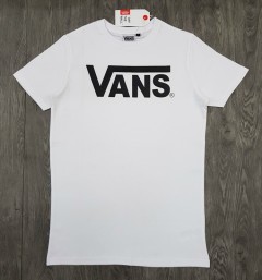 VANS Mens T-Shirt (WHITE) (S - M - L - XL )