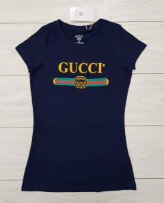 GUCCI Ladies T-Shirt (NAVY) (S - M - L - XL)