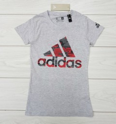 ADIDAS Ladies T-Shirt (GRAY) (S - M - L - XL )