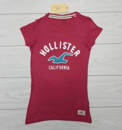 HOLLISTER Ladies T-Shirt (RED) (S - M - L - XL ) 