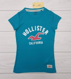 HOLLISTER Ladies T-Shirt (BLUE) (S - M - L - XL )